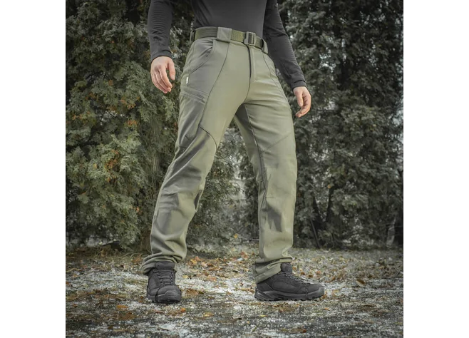 Штани M-Tac SoftShell Winter Olive Фото 3